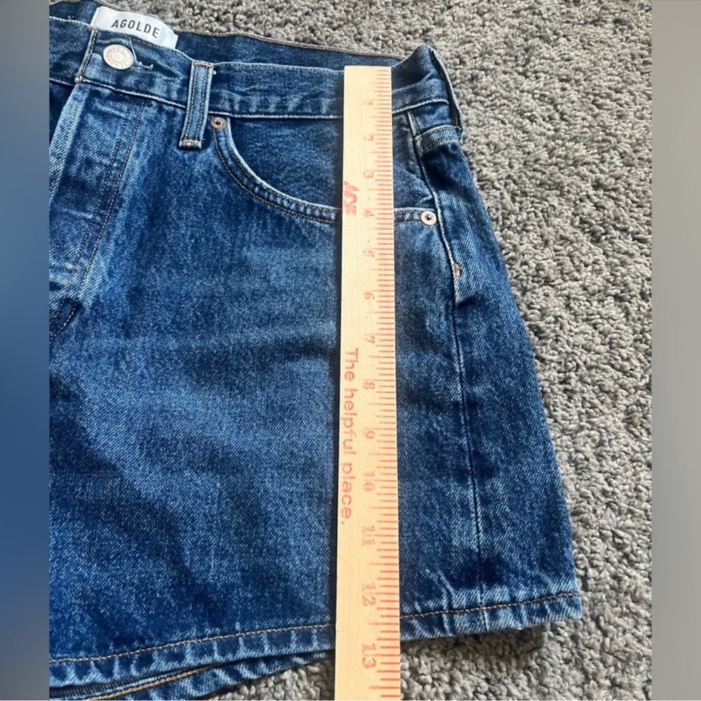 Agolde Parker Long Shorts - Picture 11 of 13